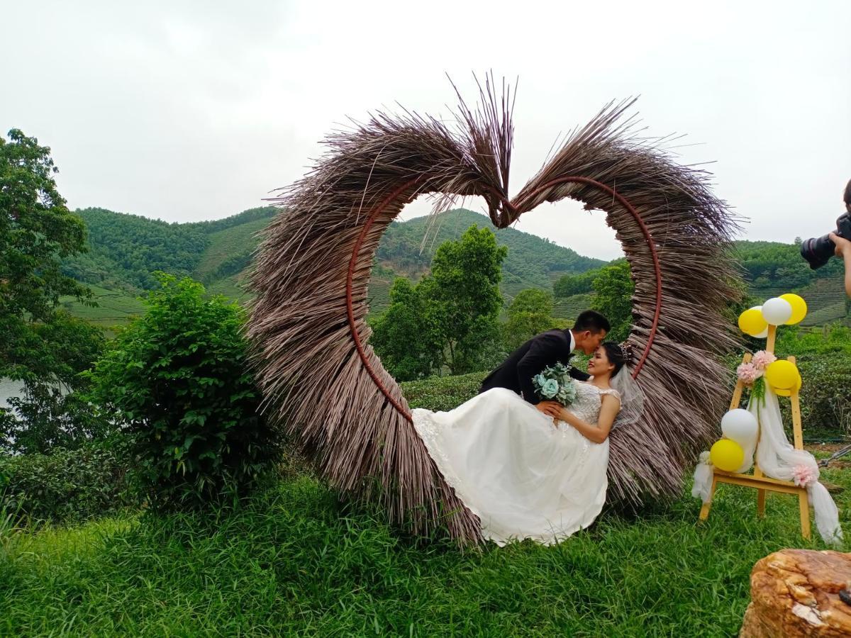 Gió Lào Eco Lodge - Đảo chè Thanh Chương Trai Do Esterno foto