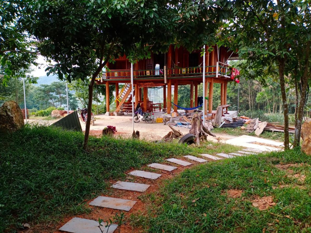 Gió Lào Eco Lodge - Đảo chè Thanh Chương Trai Do Esterno foto