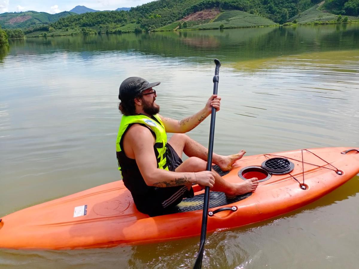 Gió Lào Eco Lodge - Đảo chè Thanh Chương Trai Do Esterno foto