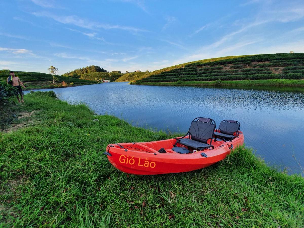 Gió Lào Eco Lodge - Đảo chè Thanh Chương Trai Do Esterno foto
