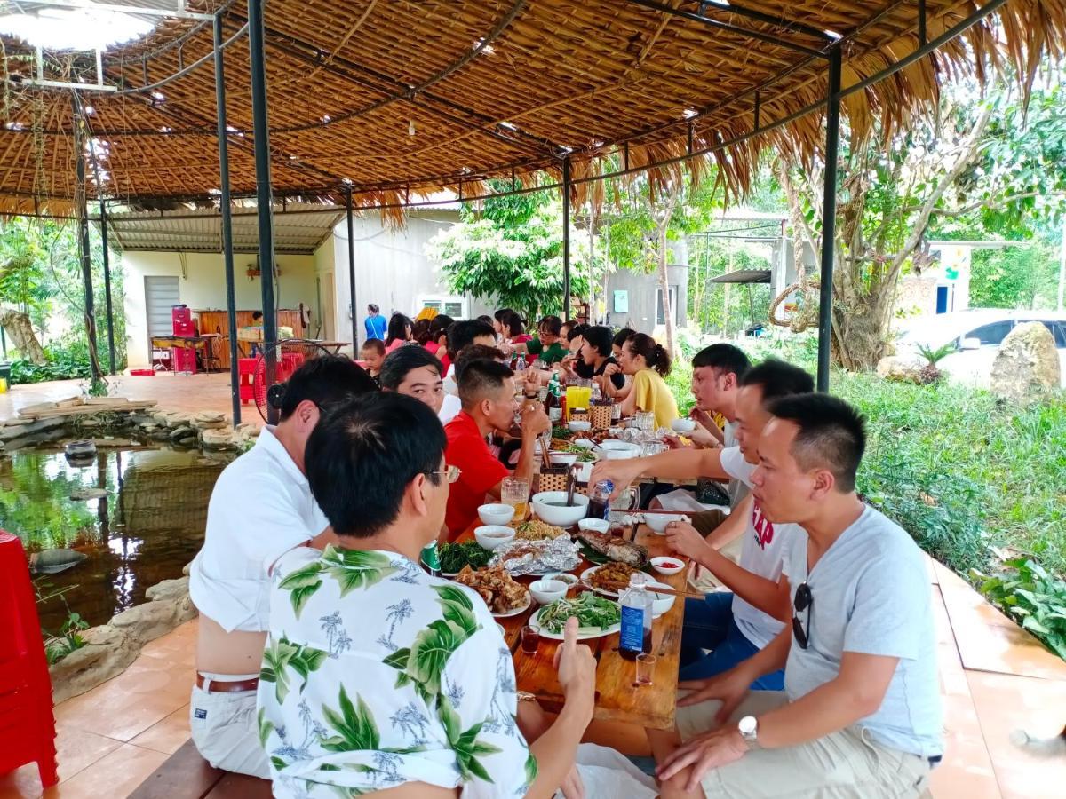 Gió Lào Eco Lodge - Đảo chè Thanh Chương Trai Do Esterno foto