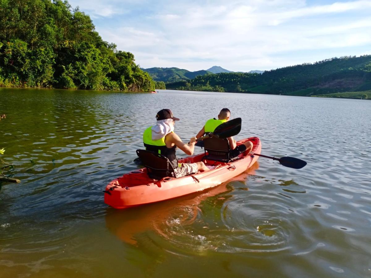 Gió Lào Eco Lodge - Đảo chè Thanh Chương Trai Do Esterno foto