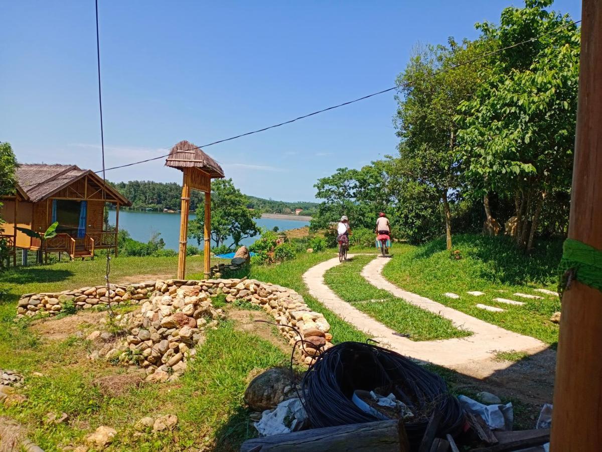 Gió Lào Eco Lodge - Đảo chè Thanh Chương Trai Do Esterno foto